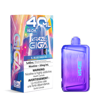 KRAZE Giga - S. Blue Razz G