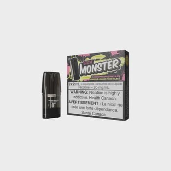 STLTH Monster Pods STLTH Monster – Mango Pineapple Peach Ice (2 pack)