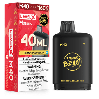 Level X Flavour Beast M40 160K Pod - Primo Pina Colada Iced