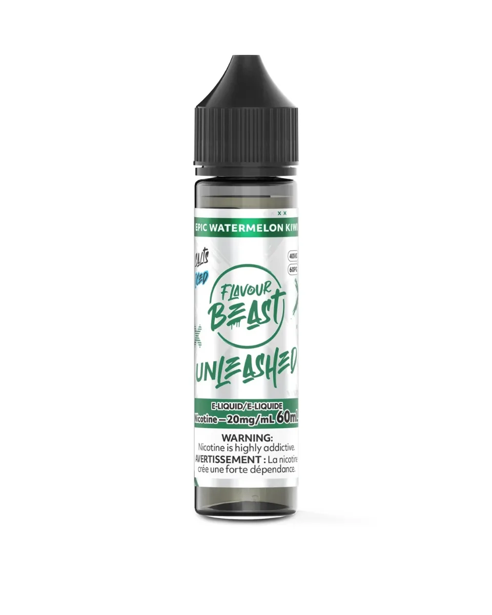 Flavour Beast Unleashed - Epic Watermelon Kiwi Iced 60ml Salt
