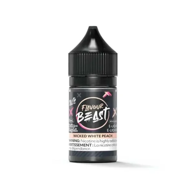 Flavour Beast 30ml Salt Flavour Beast - Wicked White Peach 30ml Salt