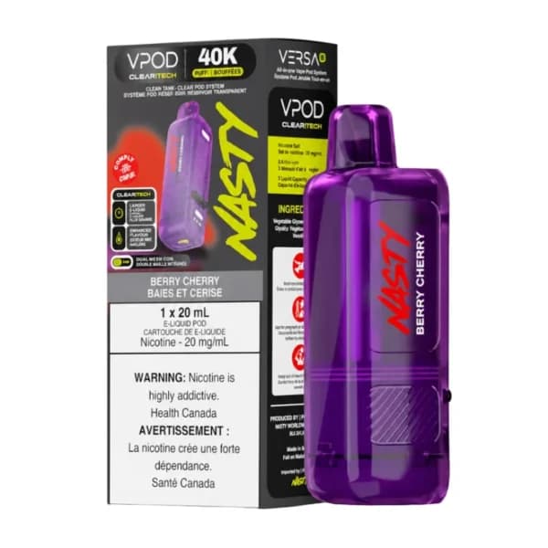 Nasty VERSA X 40K Pod - Berry Cherry