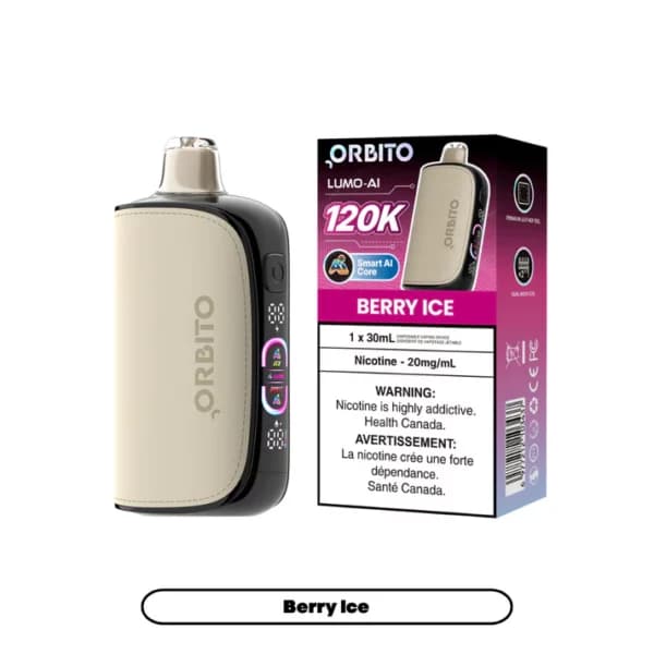 Orbito Lumo AI 120K 20mg - Berry Ice
