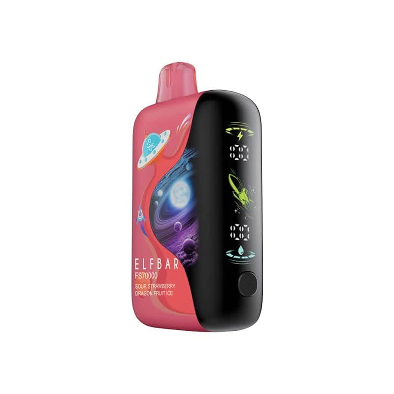 Elf Bar FS70K Elf Bar FS70K - Sour Strawberry Dragon Fruit Ice
