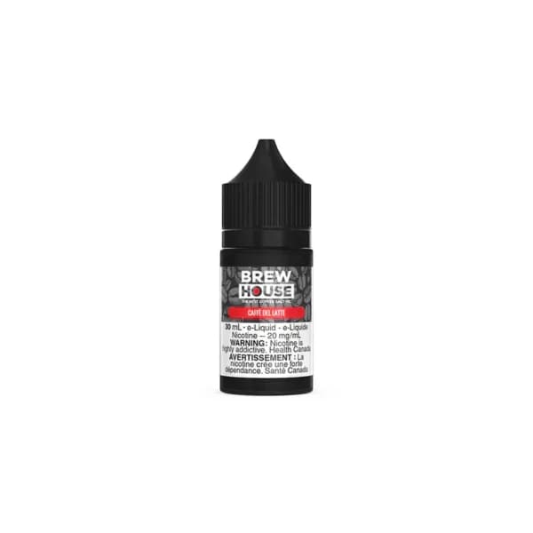 Brew House Salt Brew House - Caffe Del Latte 30ml Salt