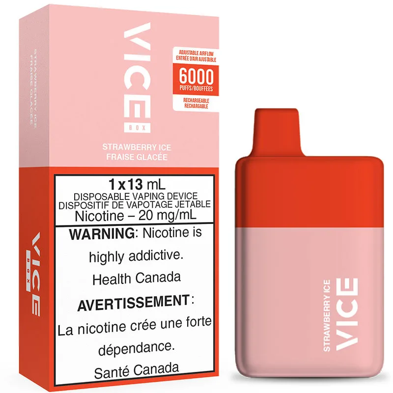 VICE Box 6000 VICE BOX 6000 - Strawberry Ice