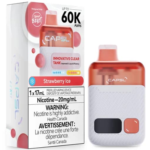 CAPSL AFX17 60K - Strawberry Ice