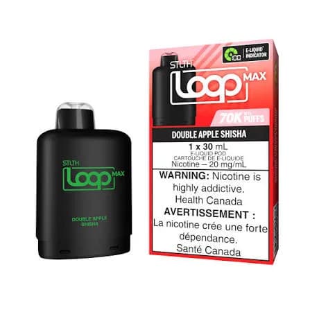 STLTH Loop Max 70k Pod - Double Apple Shisha