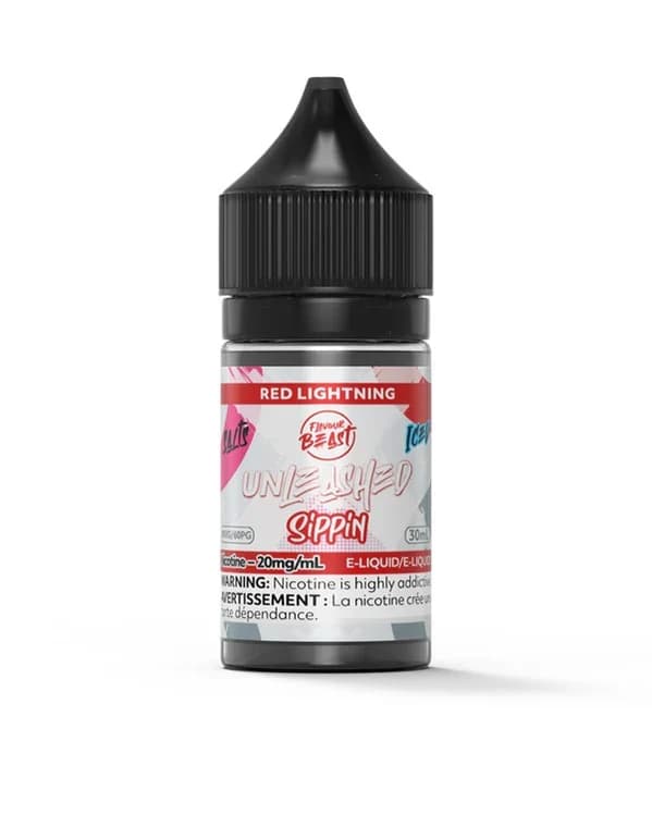 Flavour Beast Unleashed Sippin' - Red Lightning 30ml Salt