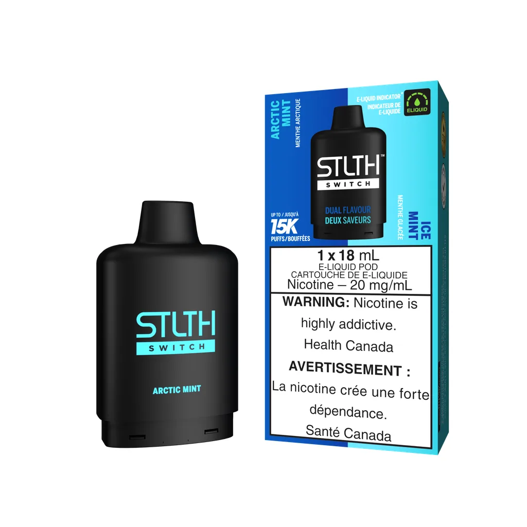 STLTH Switch 15k Pod Pack - Arctic Mint and Ice Mint