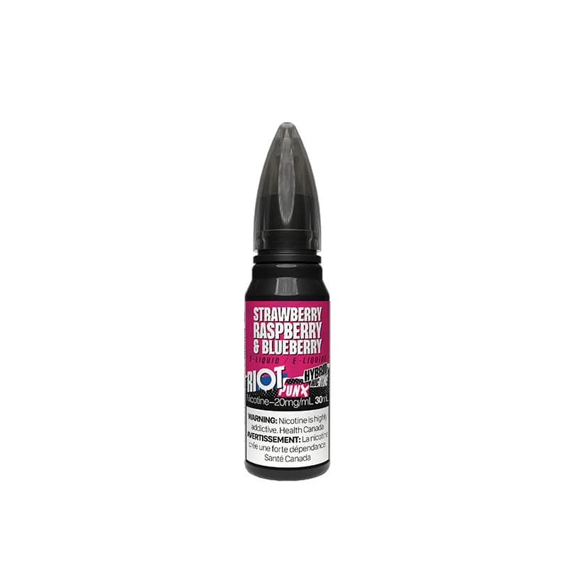Riot Squad Punx - Strawberry, Raspberry & Blueberry Hybrid 30ml Salt