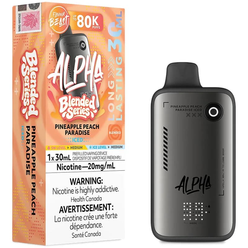 Flavour Beast Alpha 80K - Pineapple Peach Paradise Iced