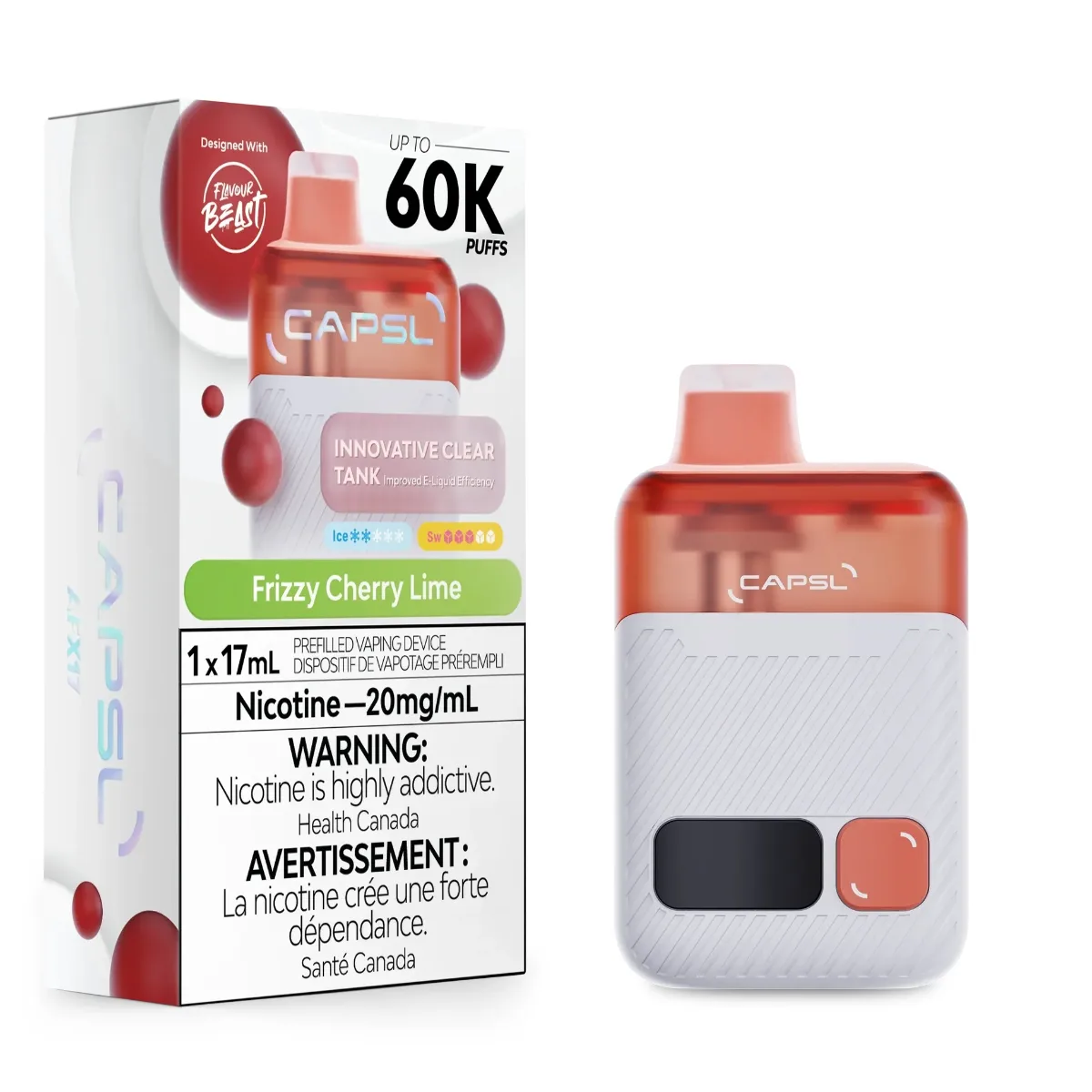 CAPSL AFX17 60K - Frizzy Cherry Lime