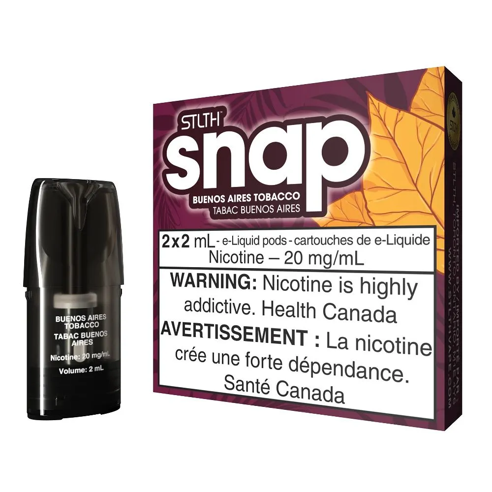 STLTH Snap Pods STLTH Snap – Buenos Aires Tobacco (2 pack)
