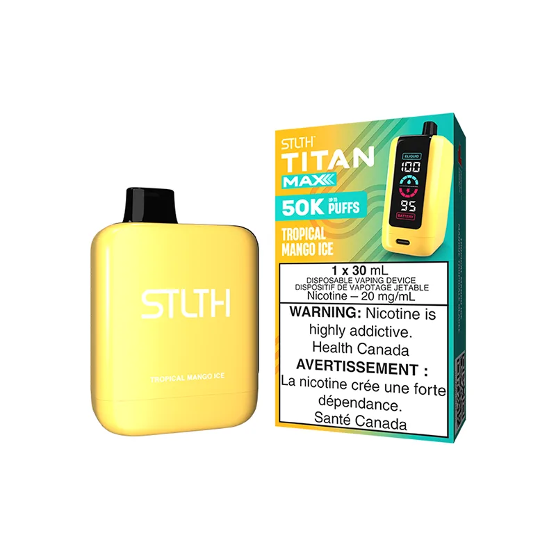 STLTH TITAN MAX 50k - Tropical Mango Ice
