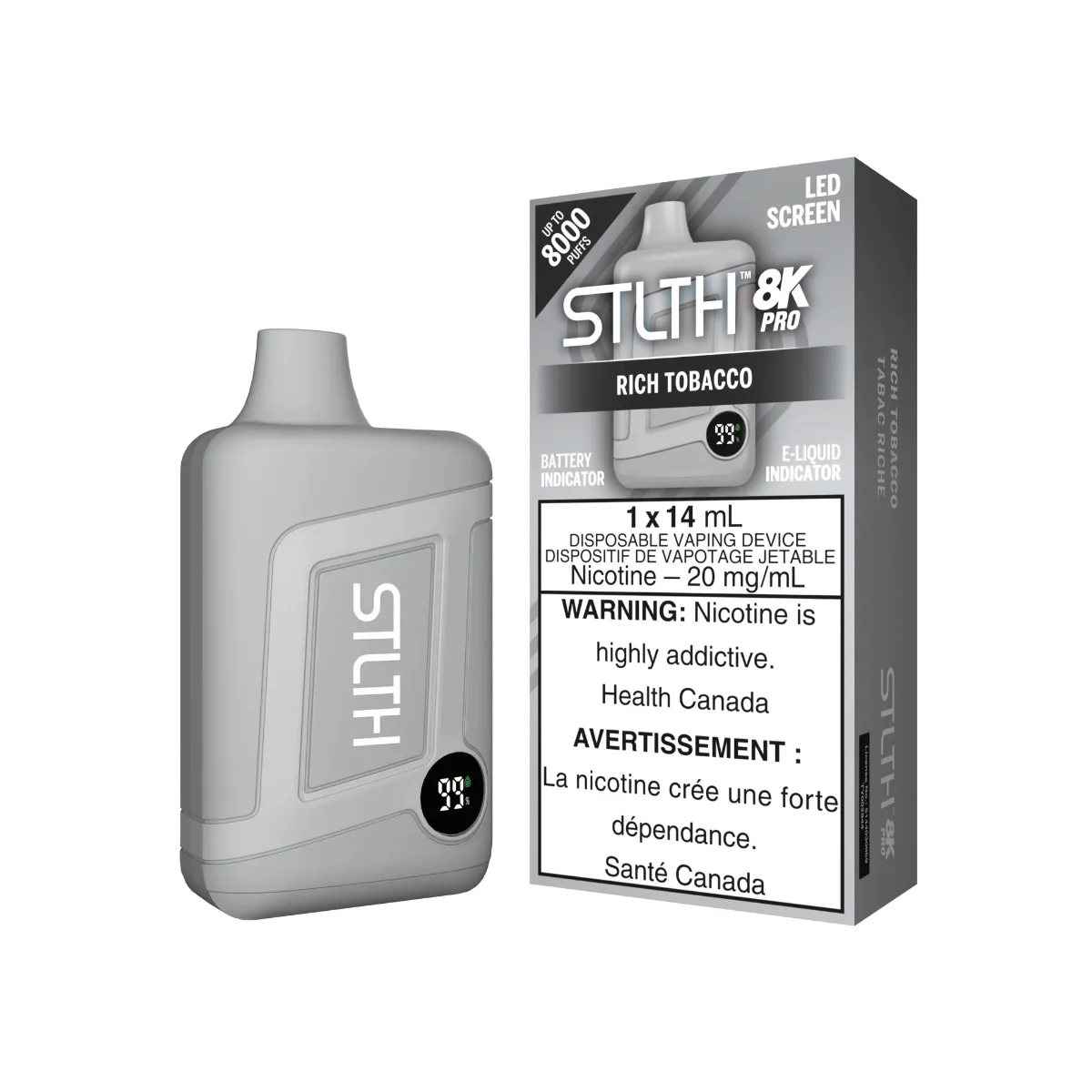 STLTH 8K Pro - Rich Tobacco