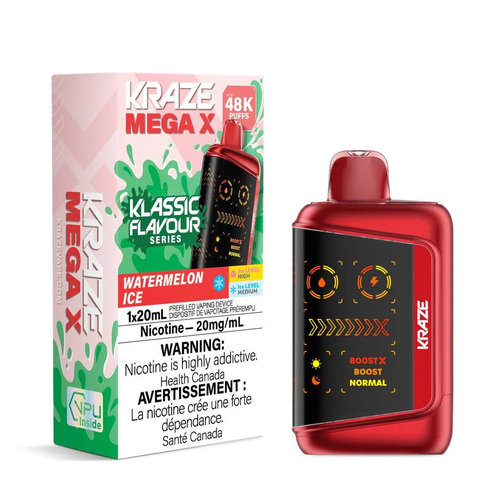 Kraze Mega X Classic - Watermelon Ice