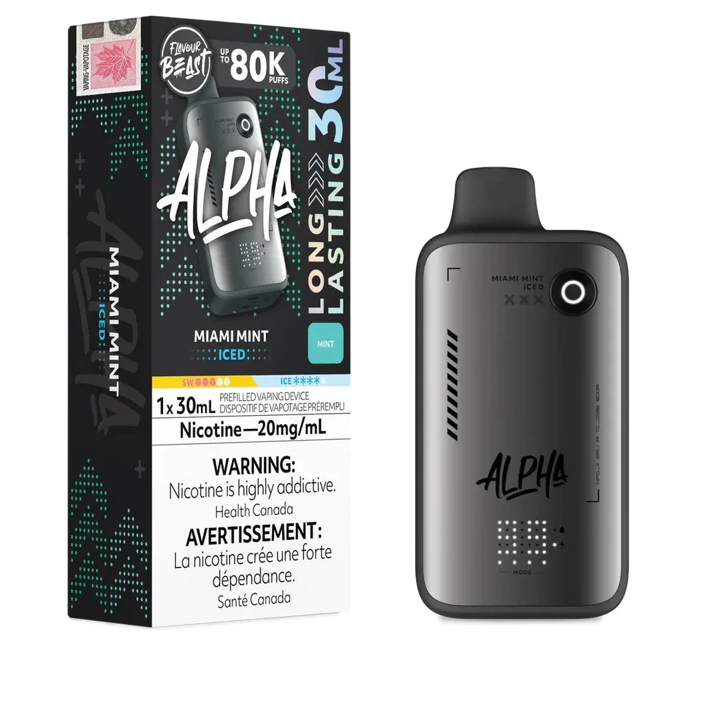 Flavour Beast Alpha 80K Flavour Beast Alpha 80K - Miami Mint Iced