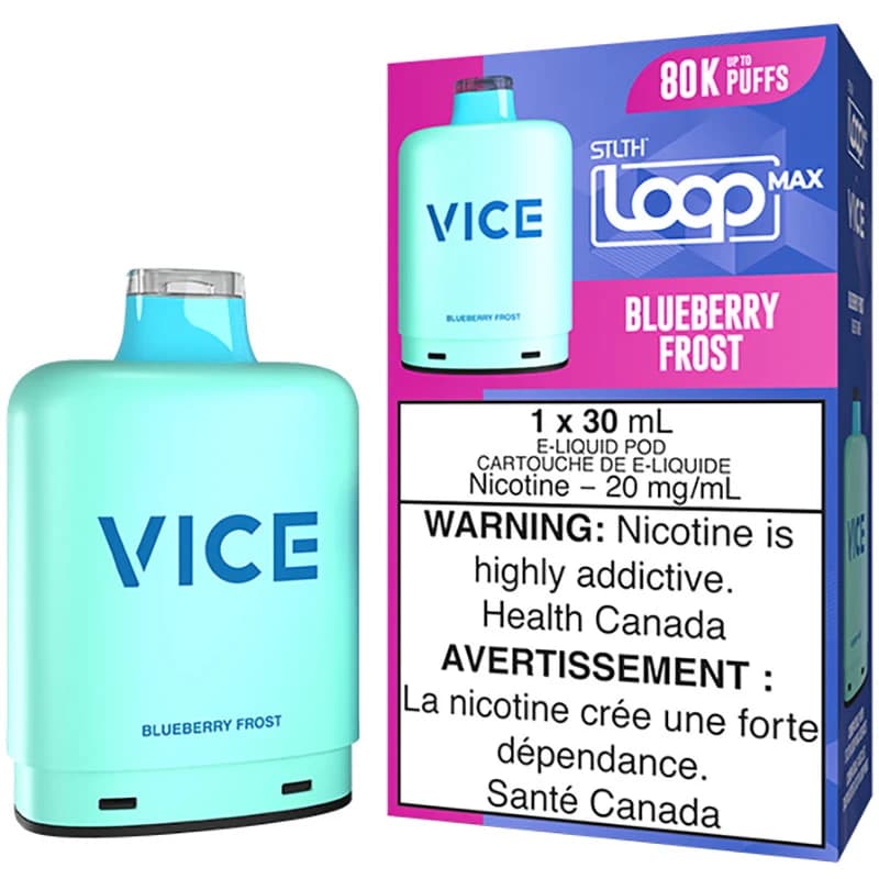 STLTH LOOP MAX x VICE 80K - Blueberry Frost
