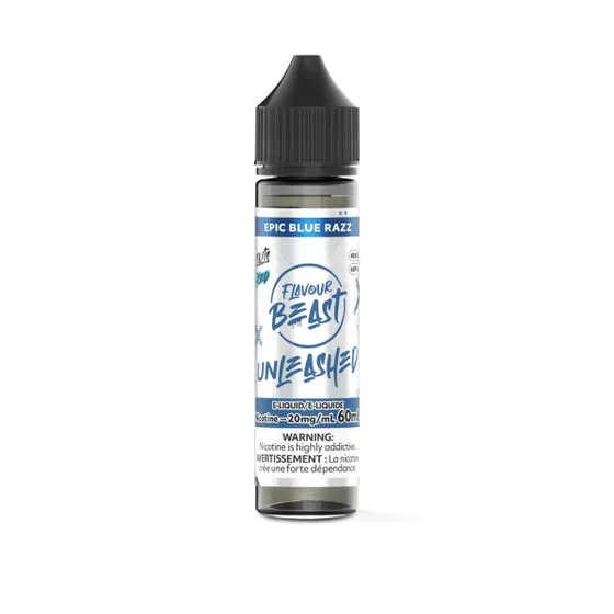 Flavour Beast Unleashed - Epic Blue Razz Iced 60ml Salt