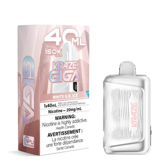 Kraze Giga - White G.B Ice