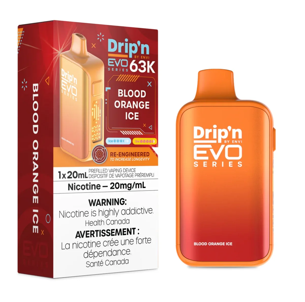 Drip'n by Envi EVO 63K - Blood Orange Ice