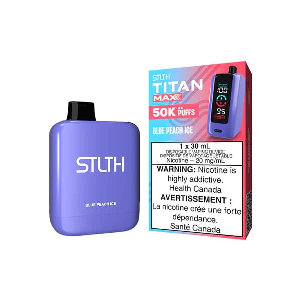 STLTH TITAN MAX 50k - Blue Peach Ice