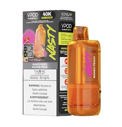 Nasty VERSA X 40K Pod - Mango Peach