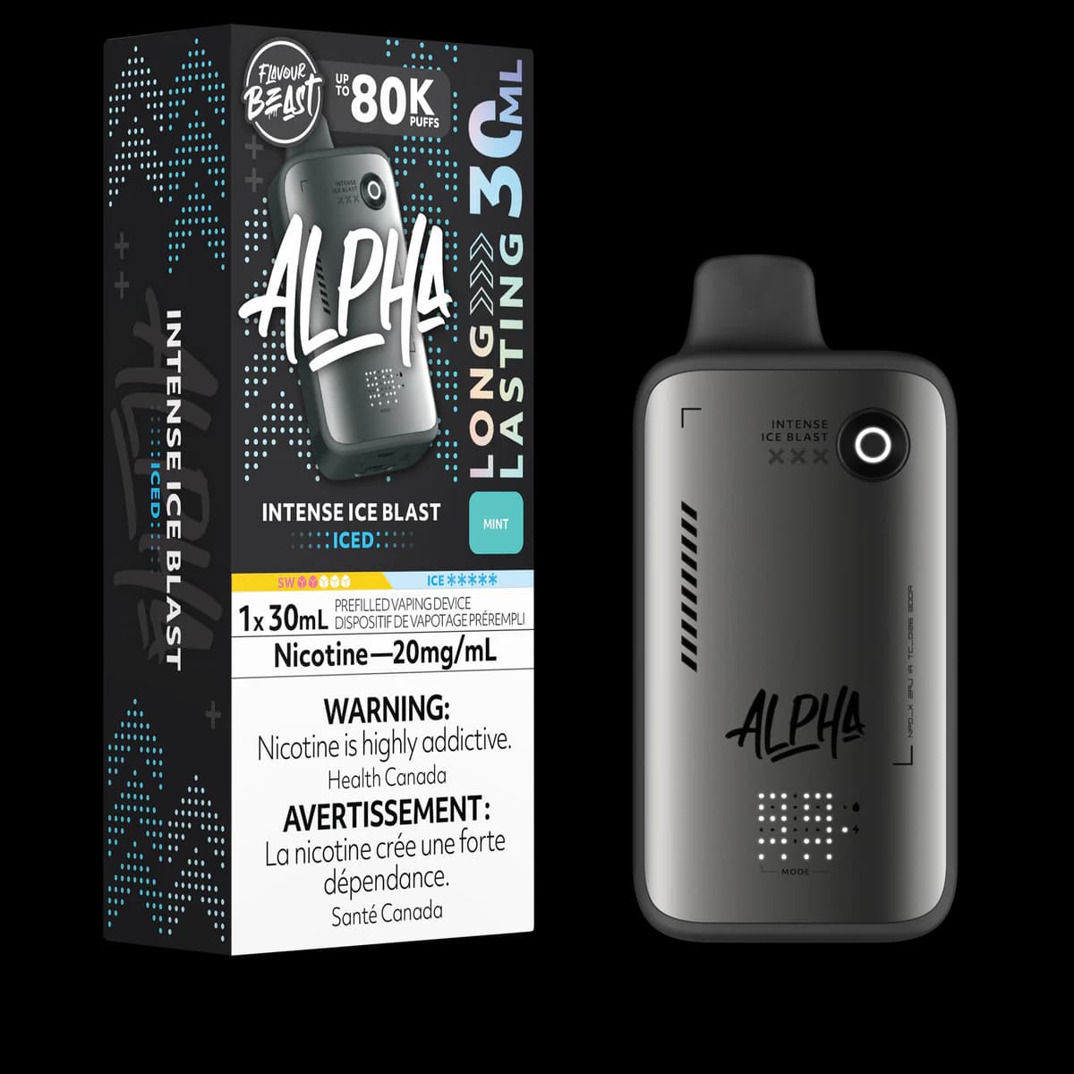 Flavour Beast Alpha 80K Flavour Beast Alpha 80K - Intense Ice Blast