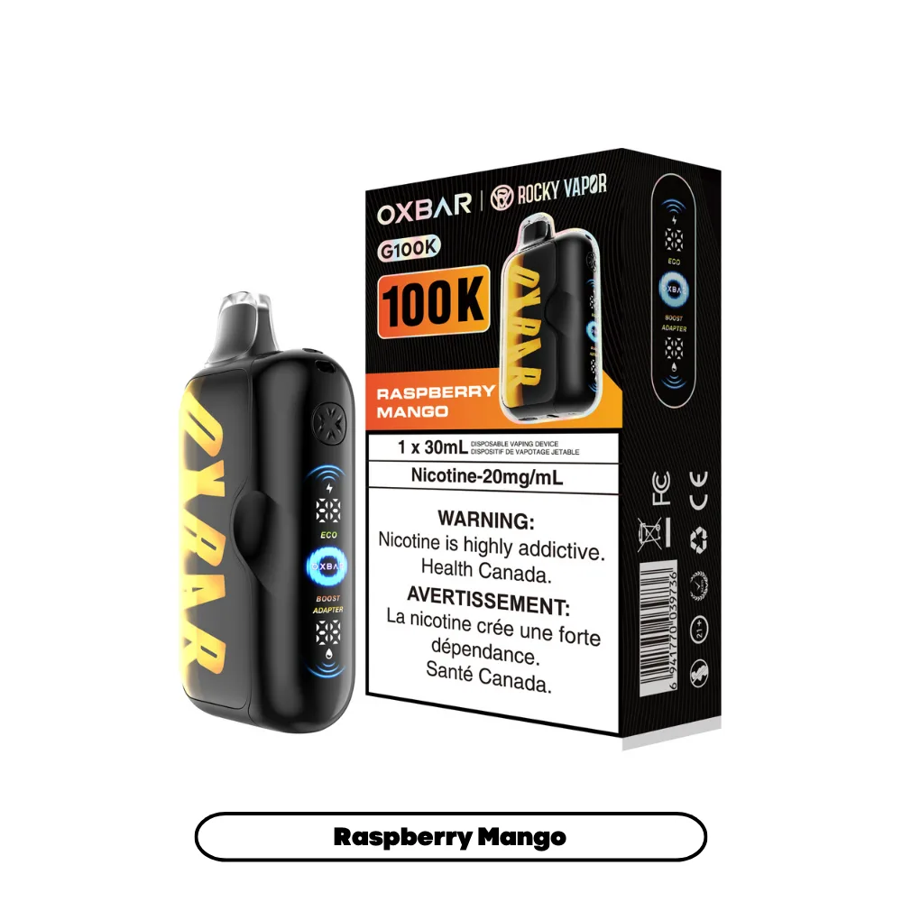OXBAR x Rocky Vapor G100K - Raspberry Mango