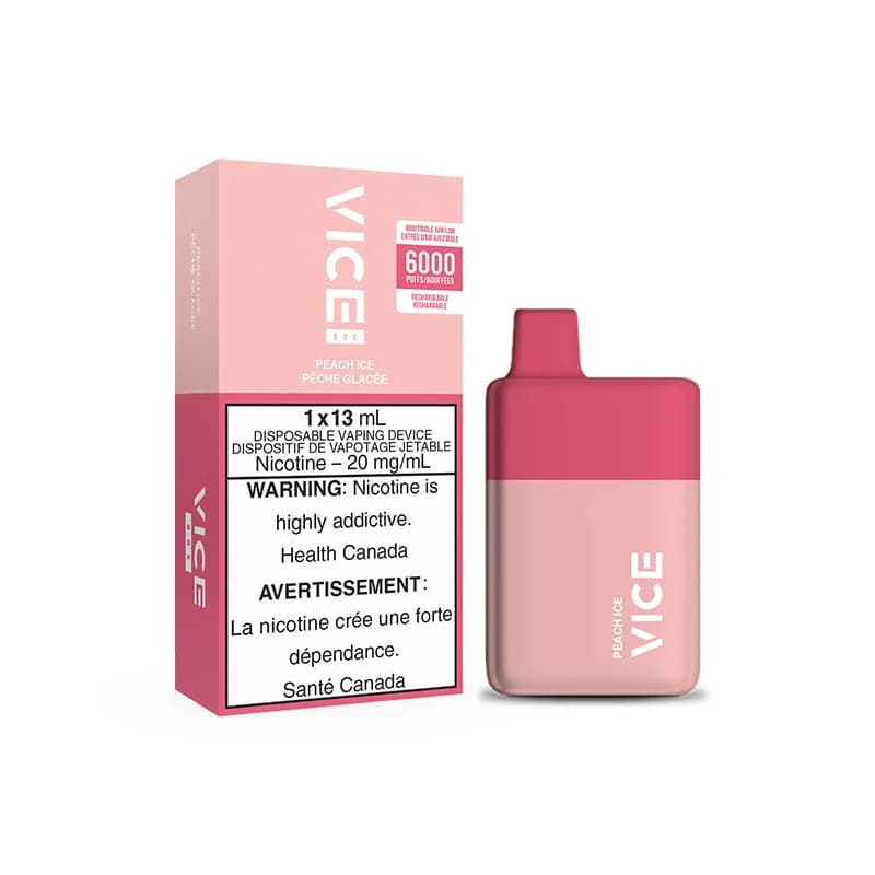 VICE Box 6000 VICE BOX 6000 - Peach Ice