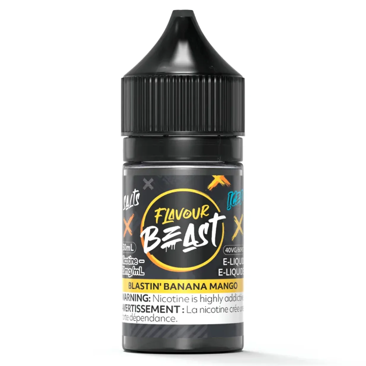 Flavour Beast - Blastin' Banana Mango Iced 30ml Salt