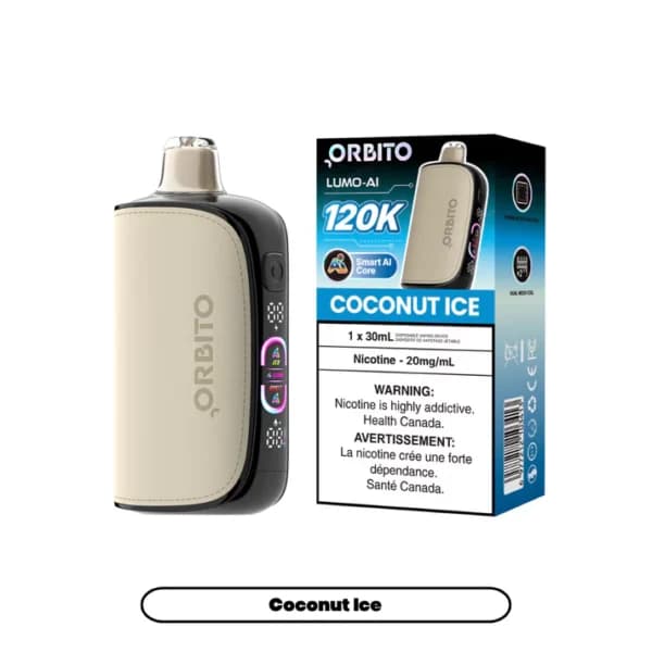 Orbito Lumo AI 120K 20mg - Coconut Ice