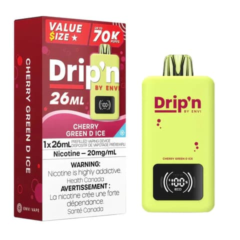Drip'n By Envi 70K - Cherry Green D Ice