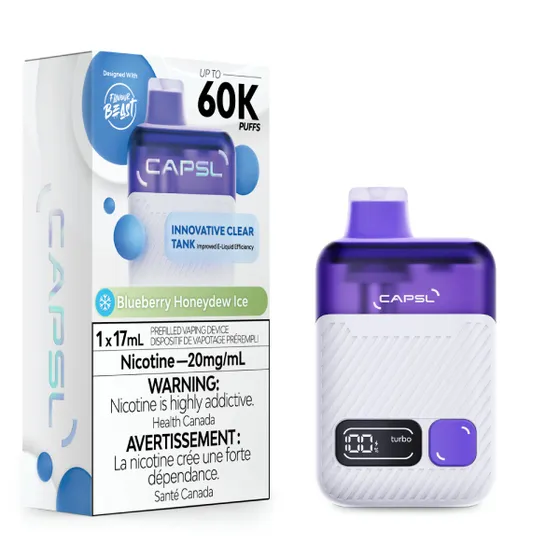 CAPSL AFX17 60K - Blueberry Honeydew Ice