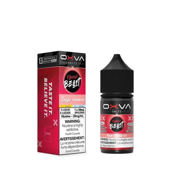 OXVA x Flavour Beast - Fresh Lychee Ice 30ml Salt