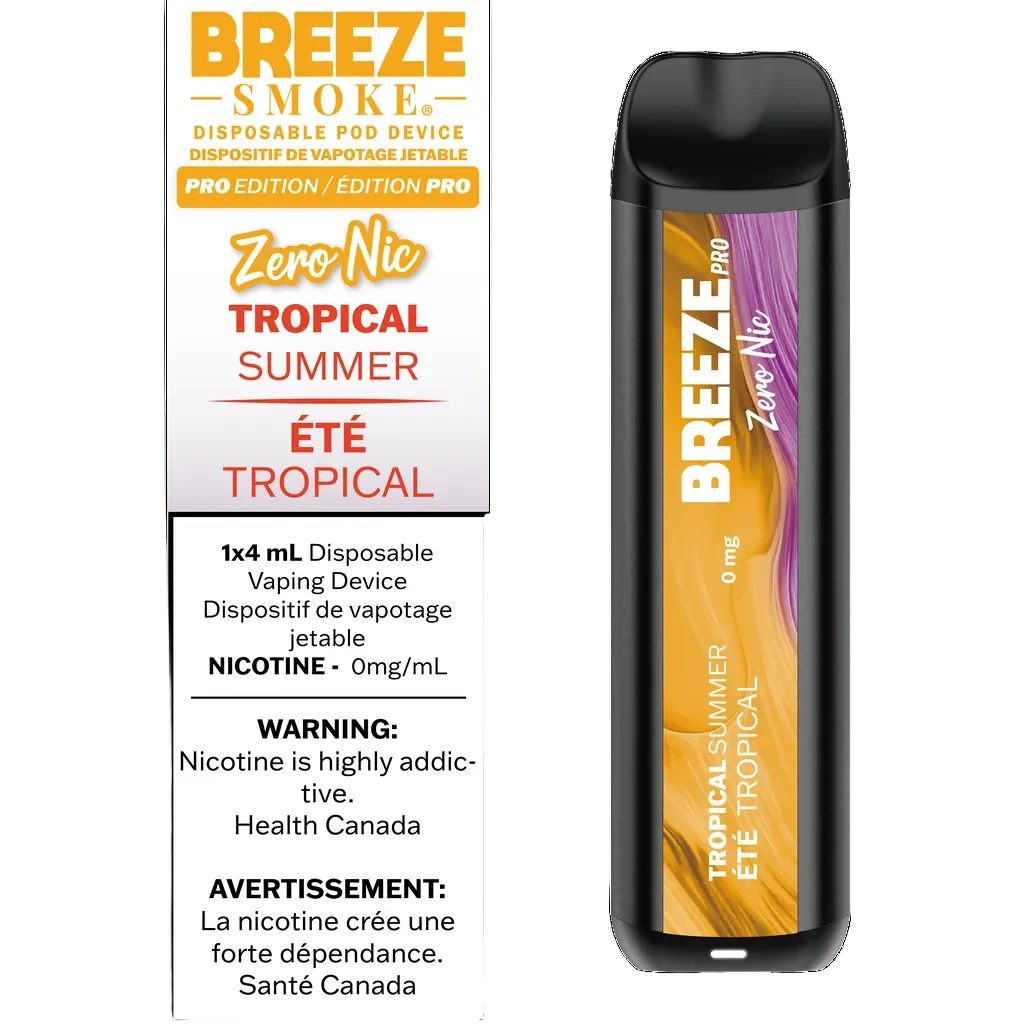 Breeze Pro Zero Nic Breeze Pro Zero Nic - Tropical Summer