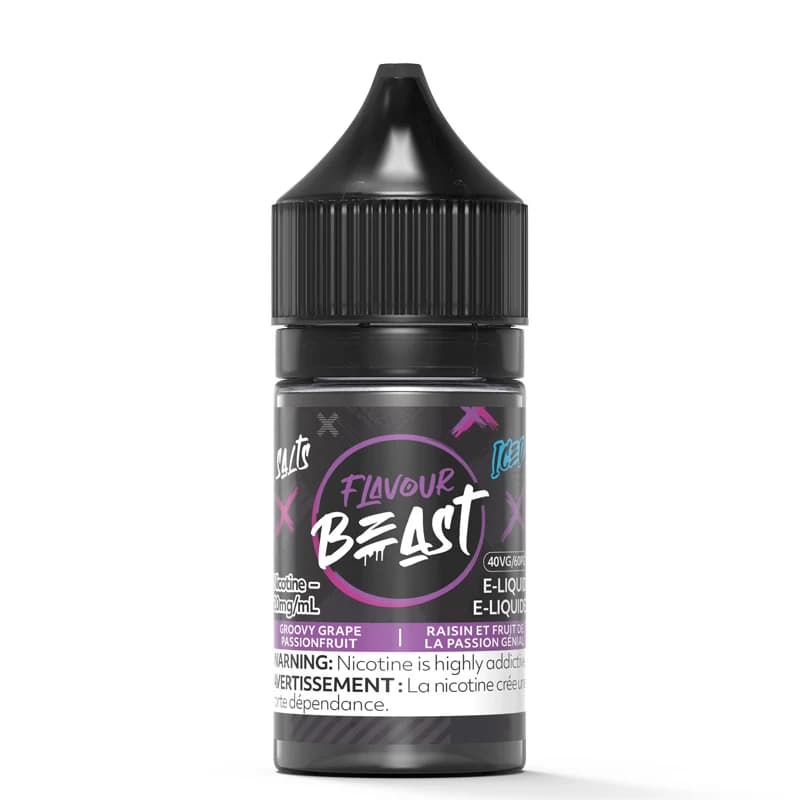Flavour Beast - Groovy Grape Passionfruit Iced Salt 30ml
