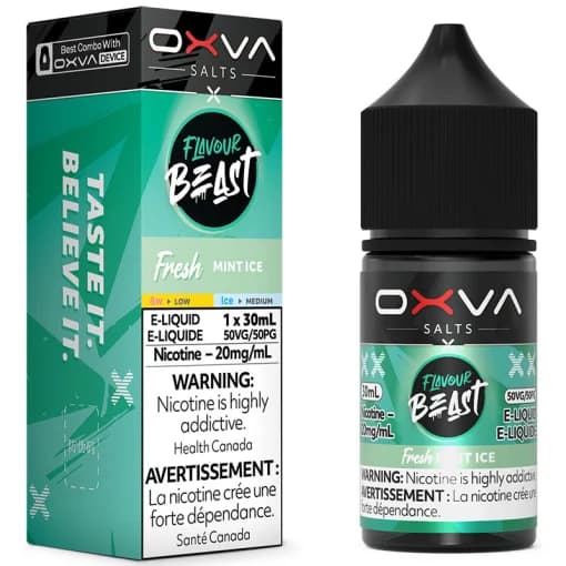 OXVA x Flavour Beast - Fresh Mint Ice 30ml Salt