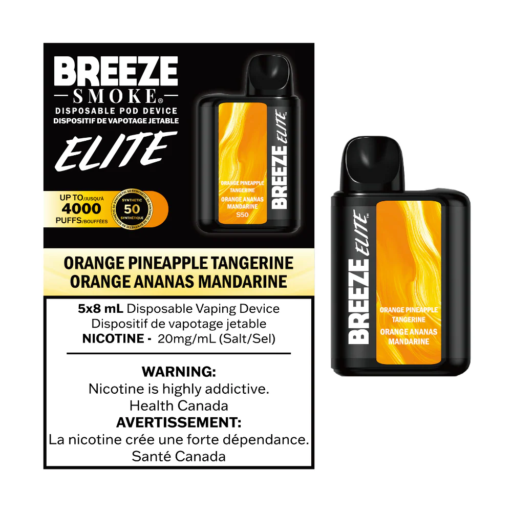 Breeze Elite 4000 BREEZE ELITE 4000 – Orange Pineapple Tangerine