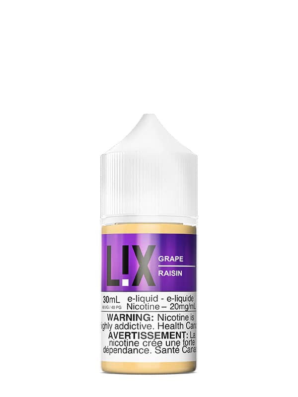 L!X Salt L!X - Grape 30ml Salt
