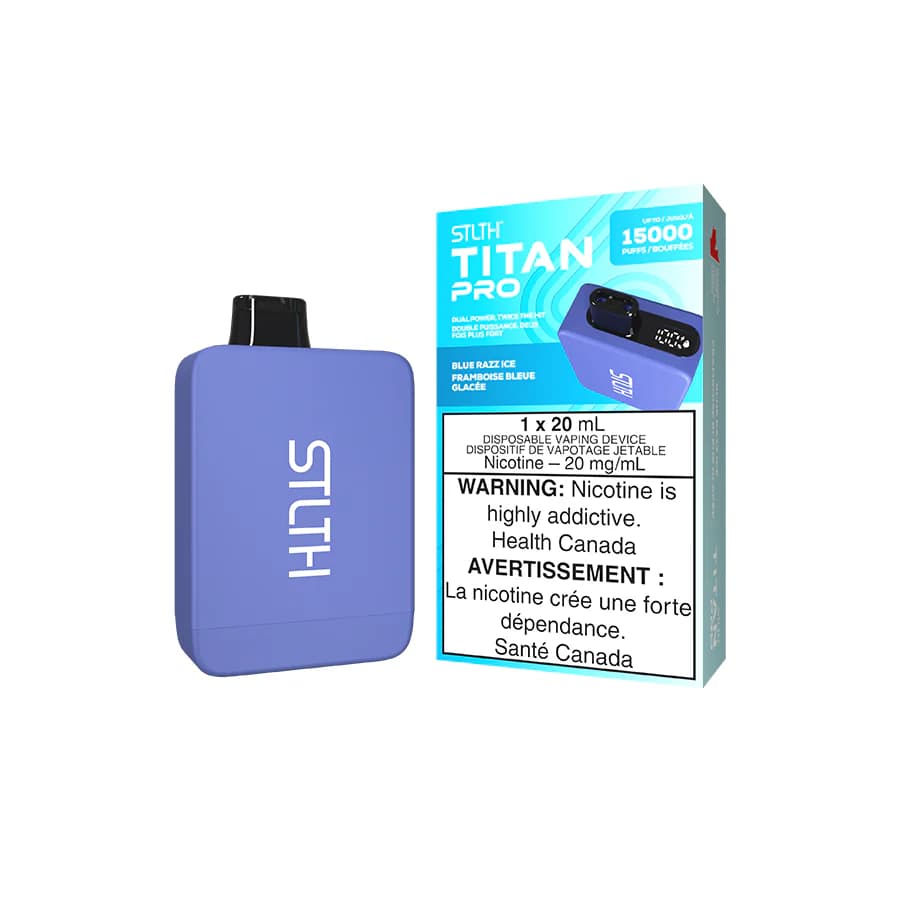 STLTH Titan Pro 15K STLTH TITAN PRO 15k - Blue Razz Ice
