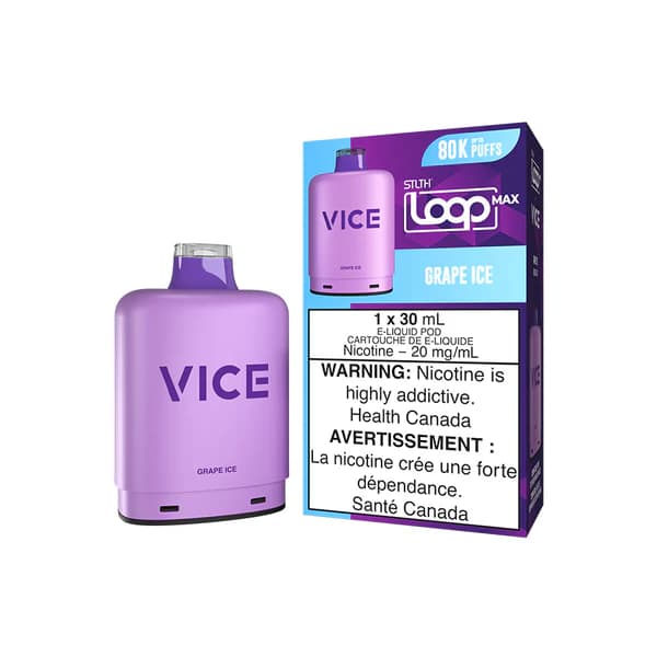 STLTH Loop Max x VICE 80K Pods STLTH LOOP MAX x VICE 80K - Grape Ice