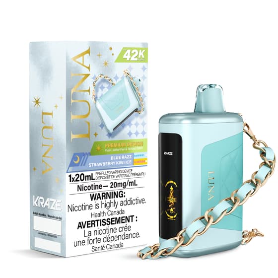 Kraze Luna 42K Kraze Luna 42K - Blue Razz Strawberry Kiwi Ice