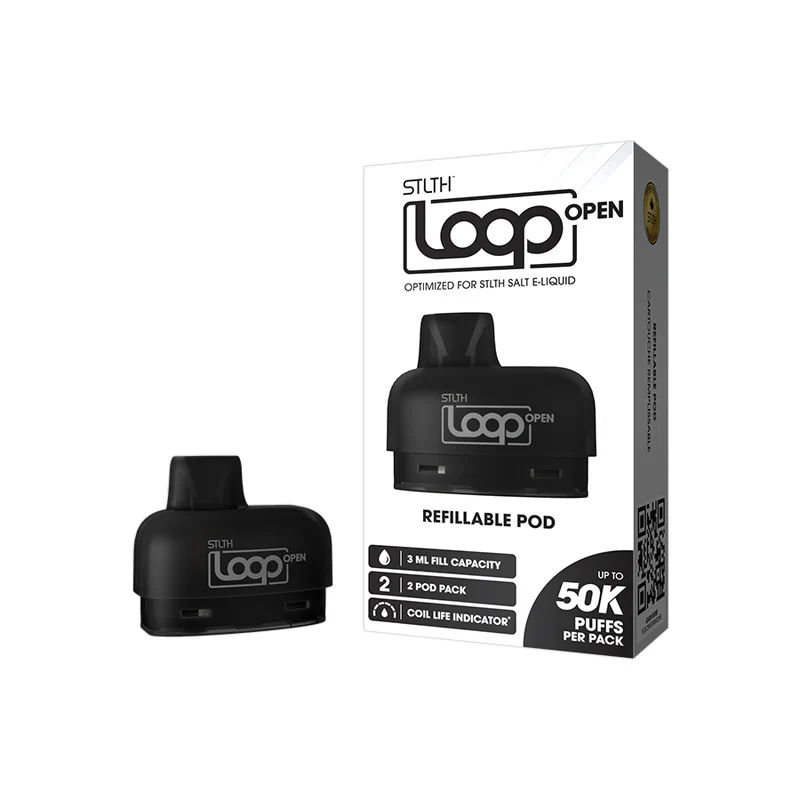 STLTH Loop Open Refillable Pod Pack