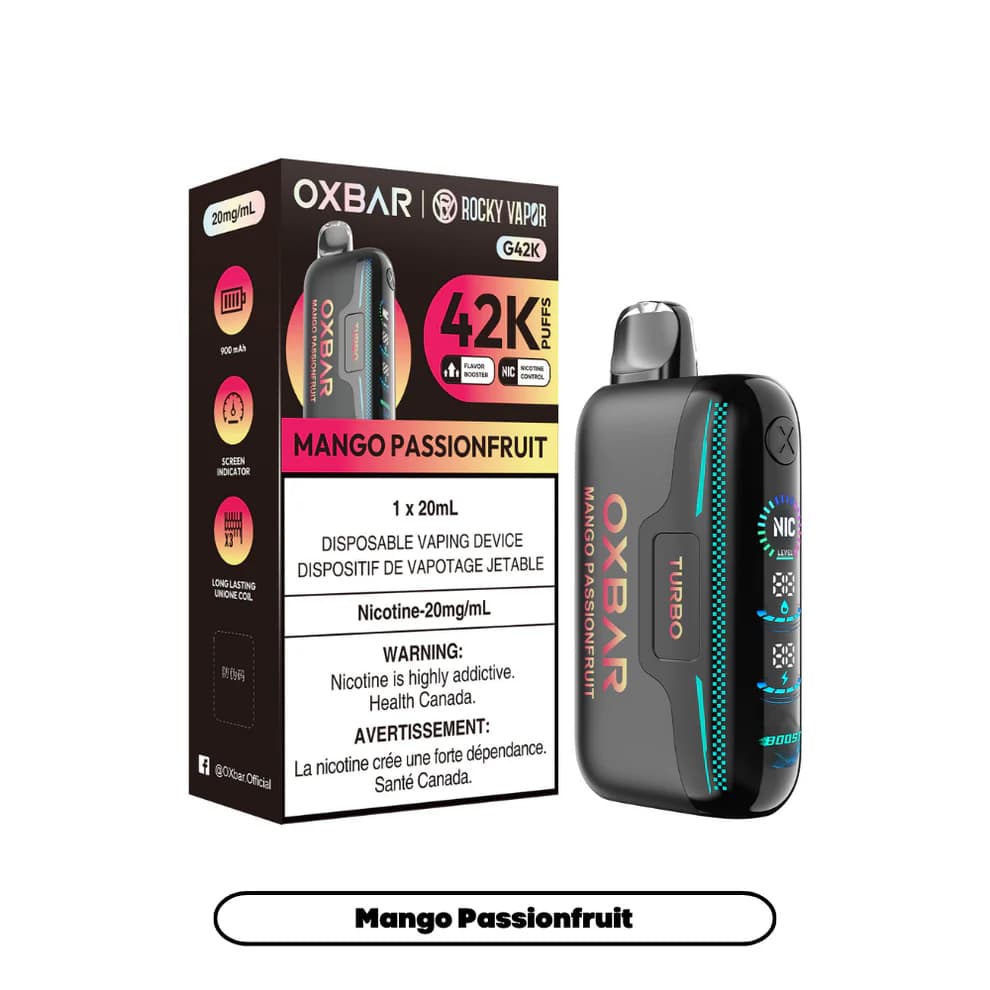 OXBAR x Rocky Vapor G42K OXBAR x Rocky Vapor G42K - Mango Passionfruit