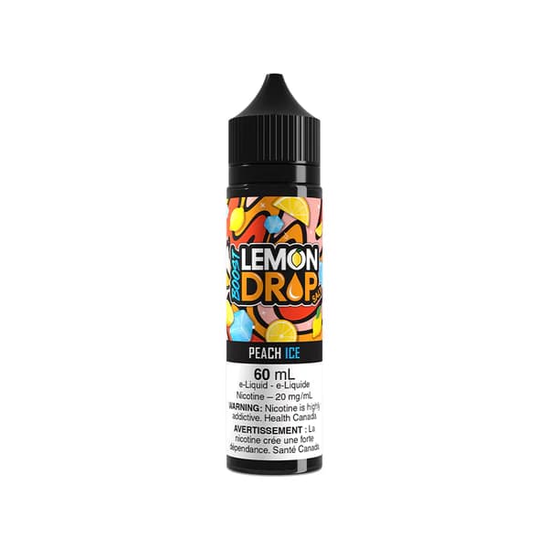 Lemon Drop Boost 60ml Salt Lemon Drop Boost - Peach Ice 60ml Salt