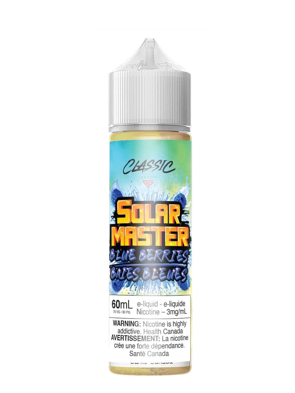 Solar Master Solar Master - Blue Berries 60ml