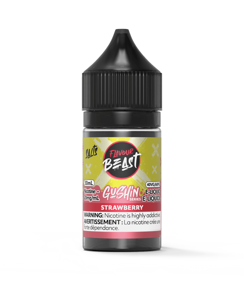 Flavour Beast 30ml Salt Flavour Beast - Gushin' Strawberry 30ml Salt