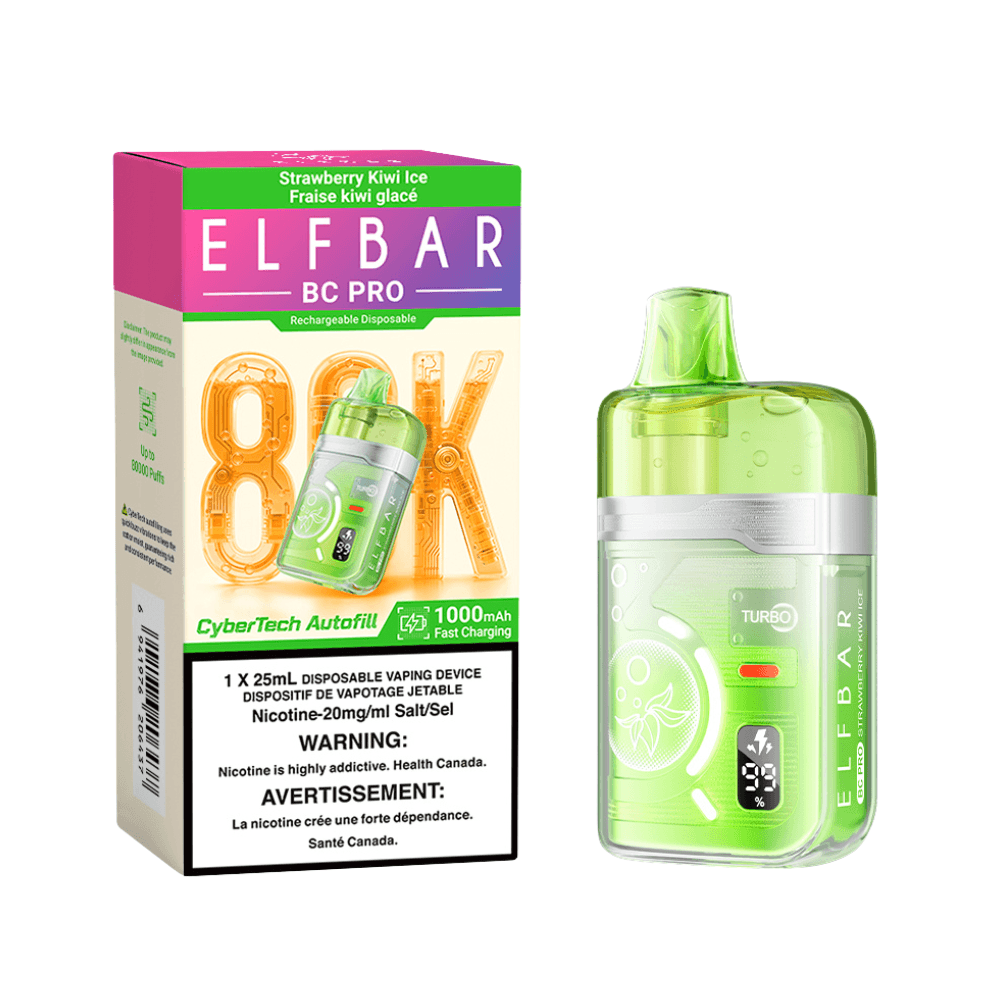 Elf Bar BC Pro 80K Elf Bar BC Pro 80K - Strawberry Kiwi Ice